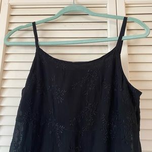 Vintage Gap Embroidered Babydoll Dress